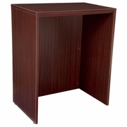 STAND UP DESK- MAHOGANY <FONT COLOR=GREEN>-FREE SHIPPING-</FONT>