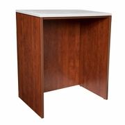 STAND UP DESK WITHOUT TOP- CHERRY <FONT COLOR=GREEN>-FREE SHIPPING-</FONT>