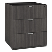 STAND UP LATERAL FILE WITHOUT TOP- ASH GREY <FONT COLOR=GREEN>-FREE SHIPPING-</FONT>