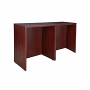 STAND UP SIDE TO SIDE DESK/ DESK- MAHOGANY <FONT COLOR=GREEN>-FREE SHIPPING-</FONT>