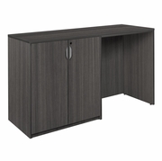 STAND UP SIDE TO SIDE STORAGE CABINET/ DESK- ASH GREY <FONT COLOR=GREEN>-FREE SHIPPING-</FONT>