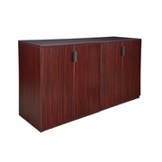 STAND UP SIDE TO SIDE STORAGE CABINET/ STORAGE CABINET- MAHOGANY <FONT COLOR=GREEN>-FREE SHIPPING-</FONT>