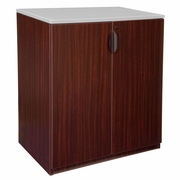 STAND UP STORAGE CABINET WITHOUT TOP- MAHOGANY <FONT COLOR=GREEN>-FREE SHIPPING-</FONT>