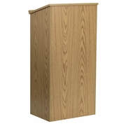 STAND-UP WOOD LECTERN IN OAK: <font color=green>FREE SHIPPING!</font>
