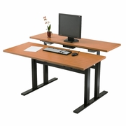 STANDING DESK. CONTROL ROOM DESK #TWN. MADE IN USA.<br>BAA COMPLIANT SEE BELOW.<br>REV4-2-25