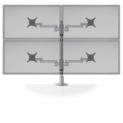 STAXX QUAD MONITOR STAND 4 MONITORS UP TO 30" WIDE #EH-STX-22W STAXX QUAD MONITOR STAND 4 MONITORS UP TO 30" WIDE #EH-STX-22W