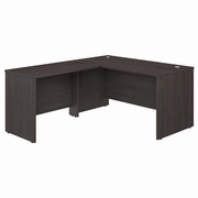 STUDIO C 60W X 30D L SHAPED DESK WITH 42W RETURN: STORM GRAY <FONT COLOR=GREEN>-FREE SHIPPING-</FONT> STUDIO C 60W X 30D L SHAPED DESK WITH 42W RETURN: STORM GRAY <FONT COLOR=GREEN>-FREE SHIPPING-</FONT>