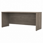 STUDIO C 72W X 24D CREDENZA DESK: MODERN HICKORY <FONT COLOR=GREEN>-FREE SHIPPING-</FONT>