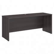 STUDIO C 72W X 24D CREDENZA DESK: STORM GRAY <FONT COLOR=GREEN>-FREE SHIPPING-</FONT>