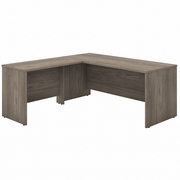 STUDIO C 72W X 30D L SHAPED DESK WITH 42W RETURN: MODERN HICKORY <FONT COLOR=GREEN>-FREE SHIPPING-</FONT> STUDIO C 72W X 30D L SHAPED DESK WITH 42W RETURN: MODERN HICKORY <FONT COLOR=GREEN>-FREE SHIPPING-</FONT>