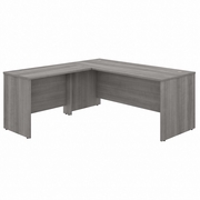 STUDIO C 72W X 30D L SHAPED DESK WITH 42W RETURN: PLATINUM GRAY <FONT COLOR=GREEN>-FREE SHIPPING-</FONT> STUDIO C 72W X 30D L SHAPED DESK WITH 42W RETURN: PLATINUM GRAY <FONT COLOR=GREEN>-FREE SHIPPING-</FONT>