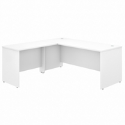 STUDIO C 72W X 30D L SHAPED DESK WITH 42W RETURN: WHITE <FONT COLOR=GREEN>-FREE SHIPPING-</FONT> STUDIO C 72W X 30D L SHAPED DESK WITH 42W RETURN: WHITE <FONT COLOR=GREEN>-FREE SHIPPING-</FONT>