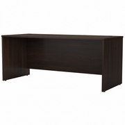 STUDIO C 72W X 30D OFFICE DESK: BLACK WALNUT <FONT COLOR=GREEN>-FREE SHIPPING-</FONT>