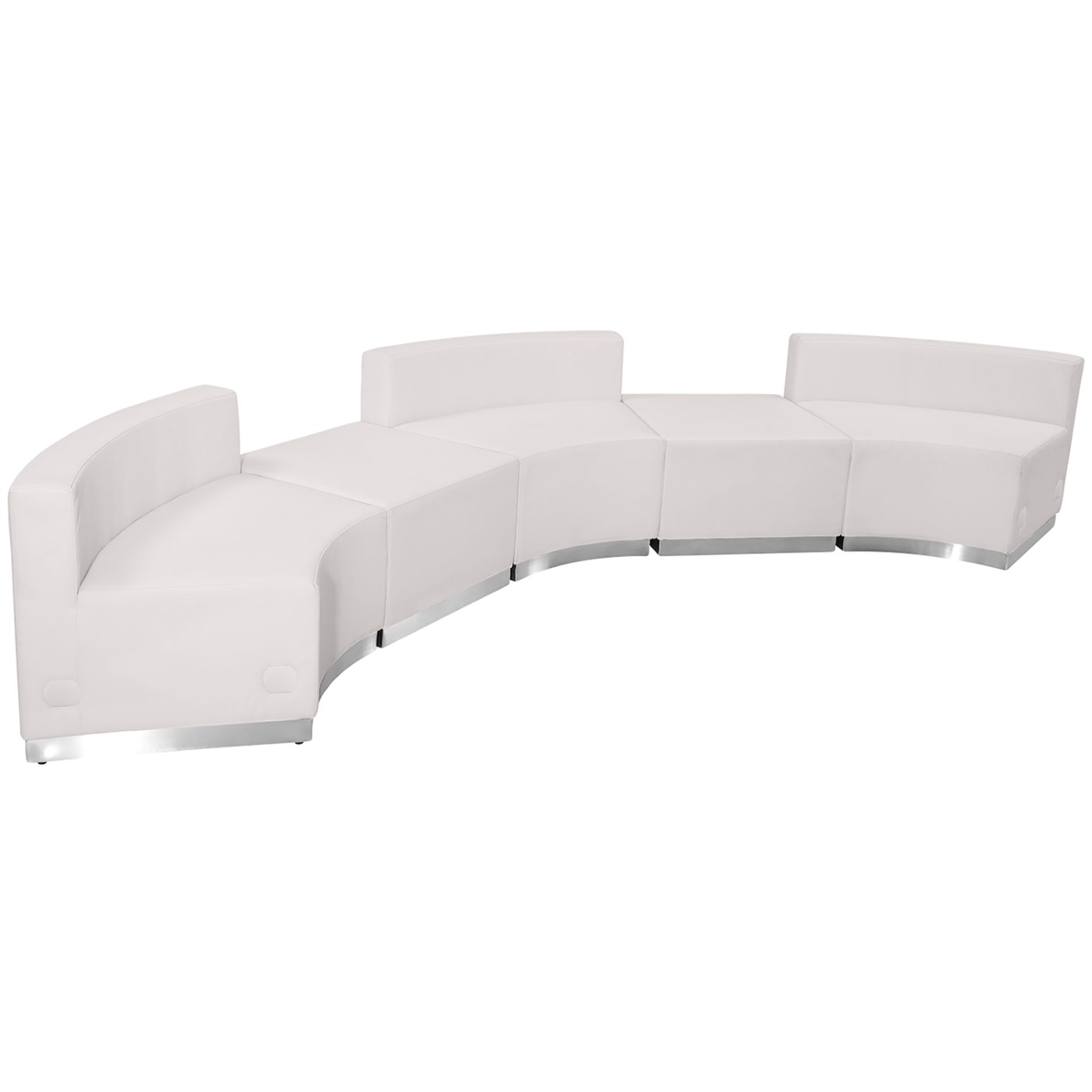TOUGH ENOUGH ALON SERIES MELROSE WHITE LEATHERSOFT RECEPTION CONFIGURATION, 5 PIECES <font color=green>FREE SHIPPING!</font> TOUGH ENOUGH ALON SERIES MELROSE WHITE LEATHERSOFT RECEPTION CONFIGURATION, 5 PIECES <font color=green>FREE SHIPPING!</font>