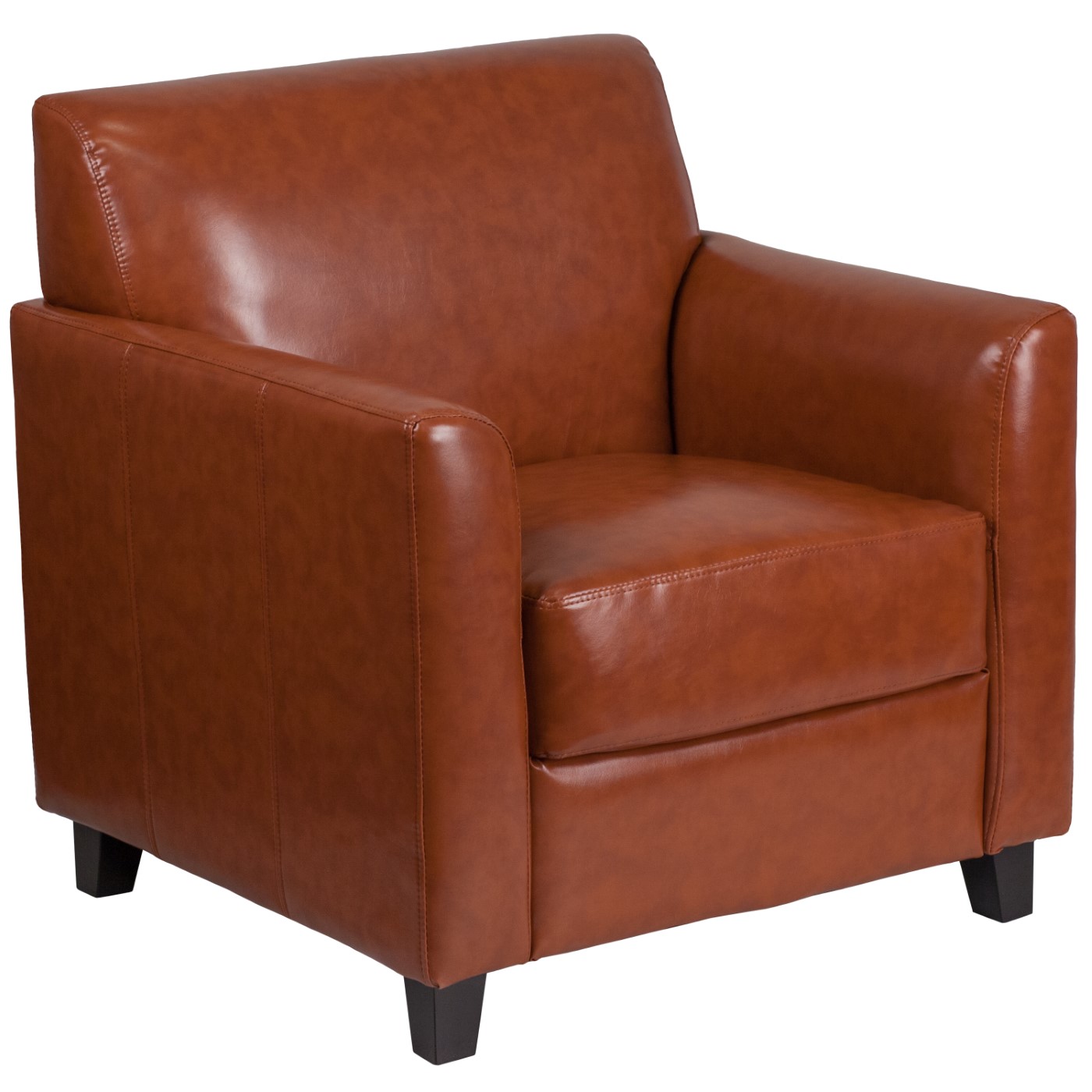 TOUGH ENOUGH DIPLOMAT SERIES COGNAC LEATHERSOFT CHAIR: <font color=green>FREE SHIPPING!</font> TOUGH ENOUGH DIPLOMAT SERIES COGNAC LEATHERSOFT CHAIR: <font color=green>FREE SHIPPING!</font>