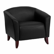 TOUGH ENOUGH IMPERIAL SERIES BLACK LEATHERSOFT CHAIR: <font color=green>FREE SHIPPING!</font>