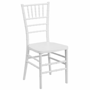 TOUGH ENOUGH PREMIUM SERIES WHITE RESIN STACKING CHIAVARI CHAIR: <font color=green>FREE SHIPPING!</font>
