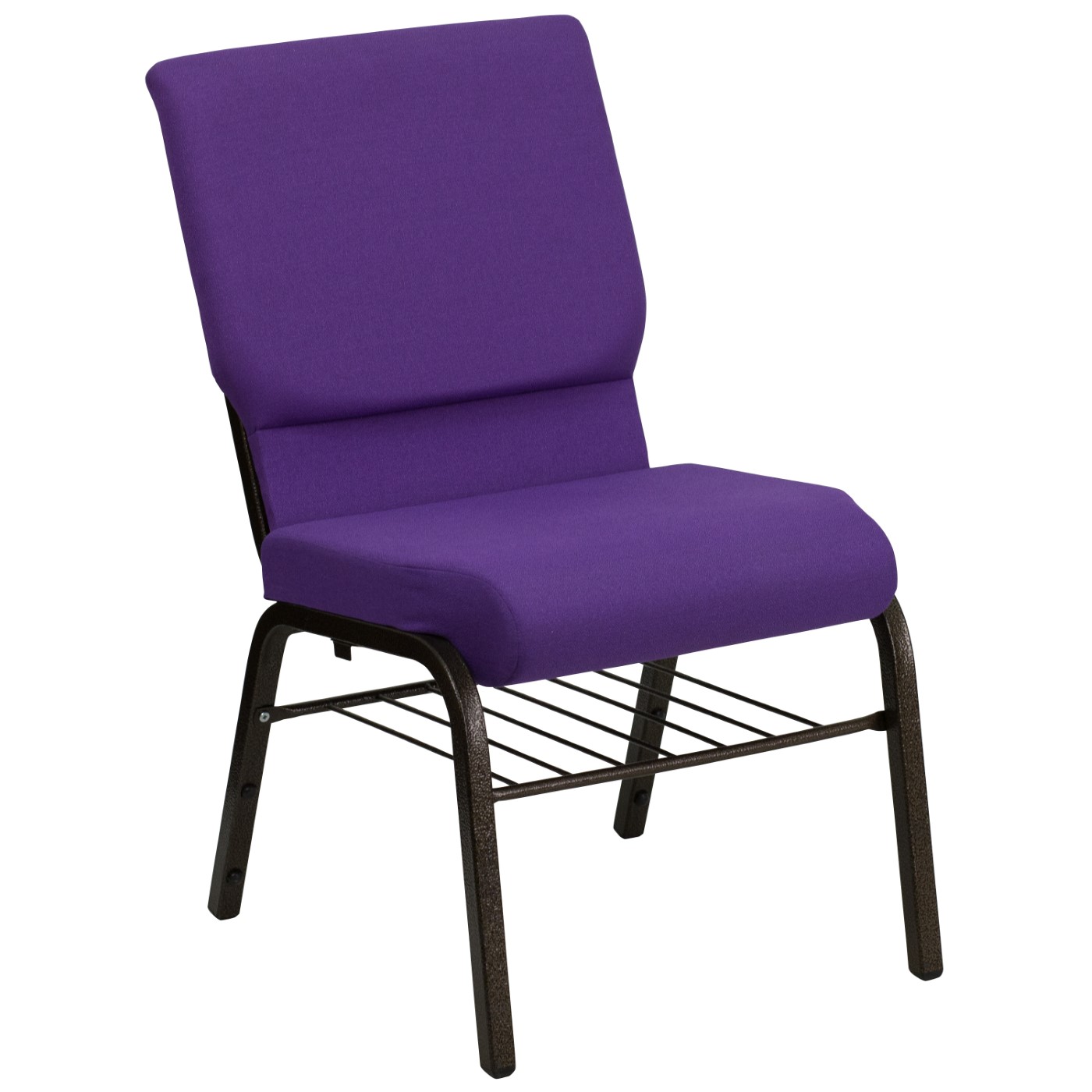 TOUGH ENOUGH SERIES 18.5''W CHURCH CHAIR IN PURPLE FABRIC WITH BOOK RACK - GOLD VEIN FRAME: <font color=green>FREE SHIPPING!</font> TOUGH ENOUGH SERIES 18.5''W CHURCH CHAIR IN PURPLE FABRIC WITH BOOK RACK - GOLD VEIN FRAME: <font color=green>FREE SHIPPING!</font>
