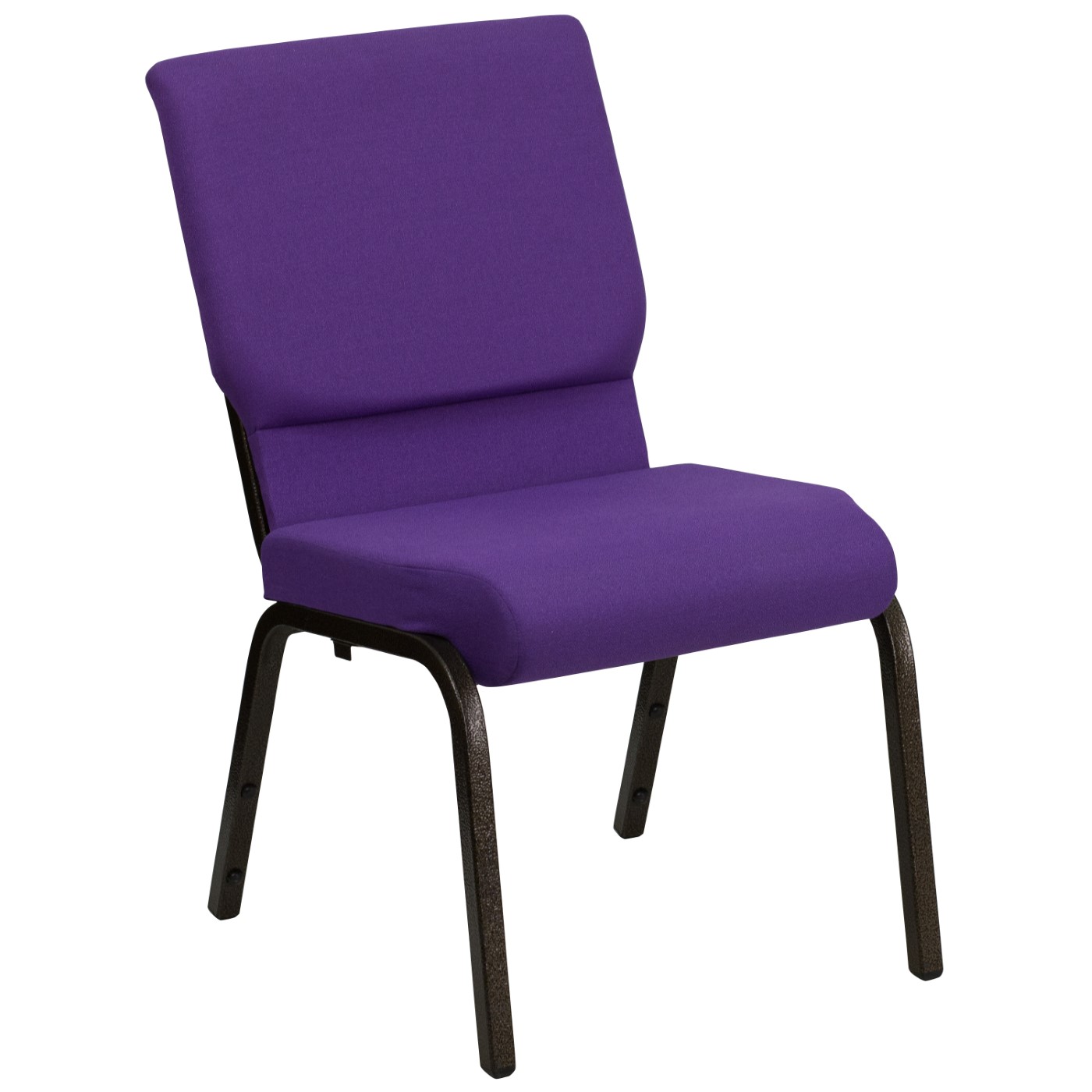 TOUGH ENOUGH SERIES 18.5''W STACKING CHURCH CHAIR IN PURPLE FABRIC - GOLD VEIN FRAME: <font color=green>FREE SHIPPING!</font> TOUGH ENOUGH SERIES 18.5''W STACKING CHURCH CHAIR IN PURPLE FABRIC - GOLD VEIN FRAME: <font color=green>FREE SHIPPING!</font>