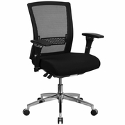 TOUGH ENOUGH SERIES 24/7 INTENSIVE USE 300 LB. RATED BLACK MESH MULTIFUNCTION ERGONOMIC OFFICE CHAIR WITH SEAT SLIDER: <font color=green>FREE SHIPPING!</font> TOUGH ENOUGH SERIES 24/7 INTENSIVE USE 300 LB. RATED BLACK MESH MULTIFUNCTION ERGONOMIC OFFICE CHAIR WITH SEAT SLIDER: <font color=green>FREE SHIPPING!</font>