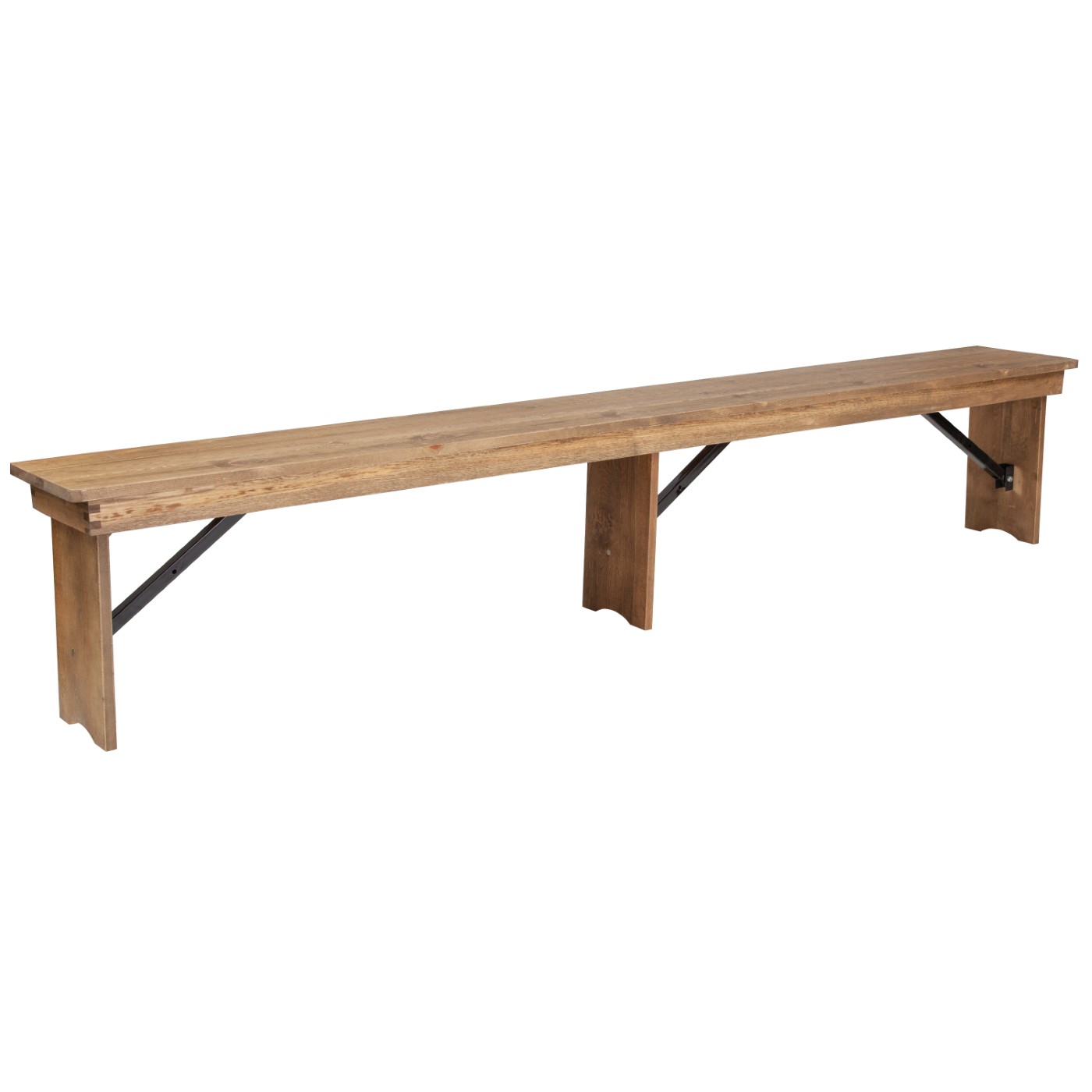 TOUGH ENOUGH SERIES 8' X 12'' ANTIQUE RUSTIC SOLID PINE FOLDING FARM BENCH WITH 3 LEGS: <font color=green>FREE SHIPPING!</font> TOUGH ENOUGH SERIES 8' X 12'' ANTIQUE RUSTIC SOLID PINE FOLDING FARM BENCH WITH 3 LEGS: <font color=green>FREE SHIPPING!</font>