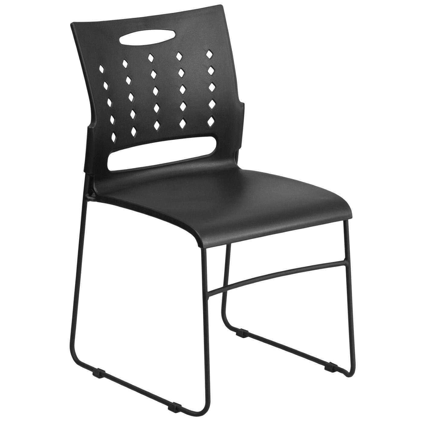 TOUGH ENOUGH SERIES 881 LB. CAPACITY BLACK SLED BASE STACK CHAIR WITH AIR-VENT BACK: <font color=green>FREE SHIPPING!</font> TOUGH ENOUGH SERIES 881 LB. CAPACITY BLACK SLED BASE STACK CHAIR WITH AIR-VENT BACK: <font color=green>FREE SHIPPING!</font>