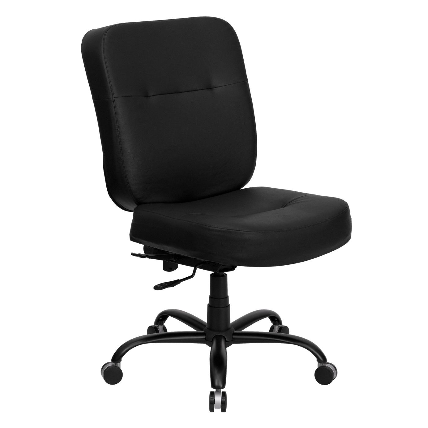 TOUGH ENOUGH SERIES BIG & TALL 400 LB. RATED BLACK LEATHERSOFT EXECUTIVE SWIVEL ERGONOMIC OFFICE CHAIR WITH RECTANGLE BACK: <font color=green>FREE SHIPPING!</font> TOUGH ENOUGH SERIES BIG & TALL 400 LB. RATED BLACK LEATHERSOFT EXECUTIVE SWIVEL ERGONOMIC OFFICE CHAIR WITH RECTANGLE BACK: <font color=green>FREE SHIPPING!</font>