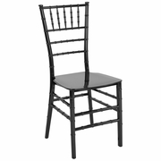 TOUGH ENOUGH SERIES BLACK RESIN STACKING CHIAVARI CHAIR <font color=green>FREE SHIPPING!</font>