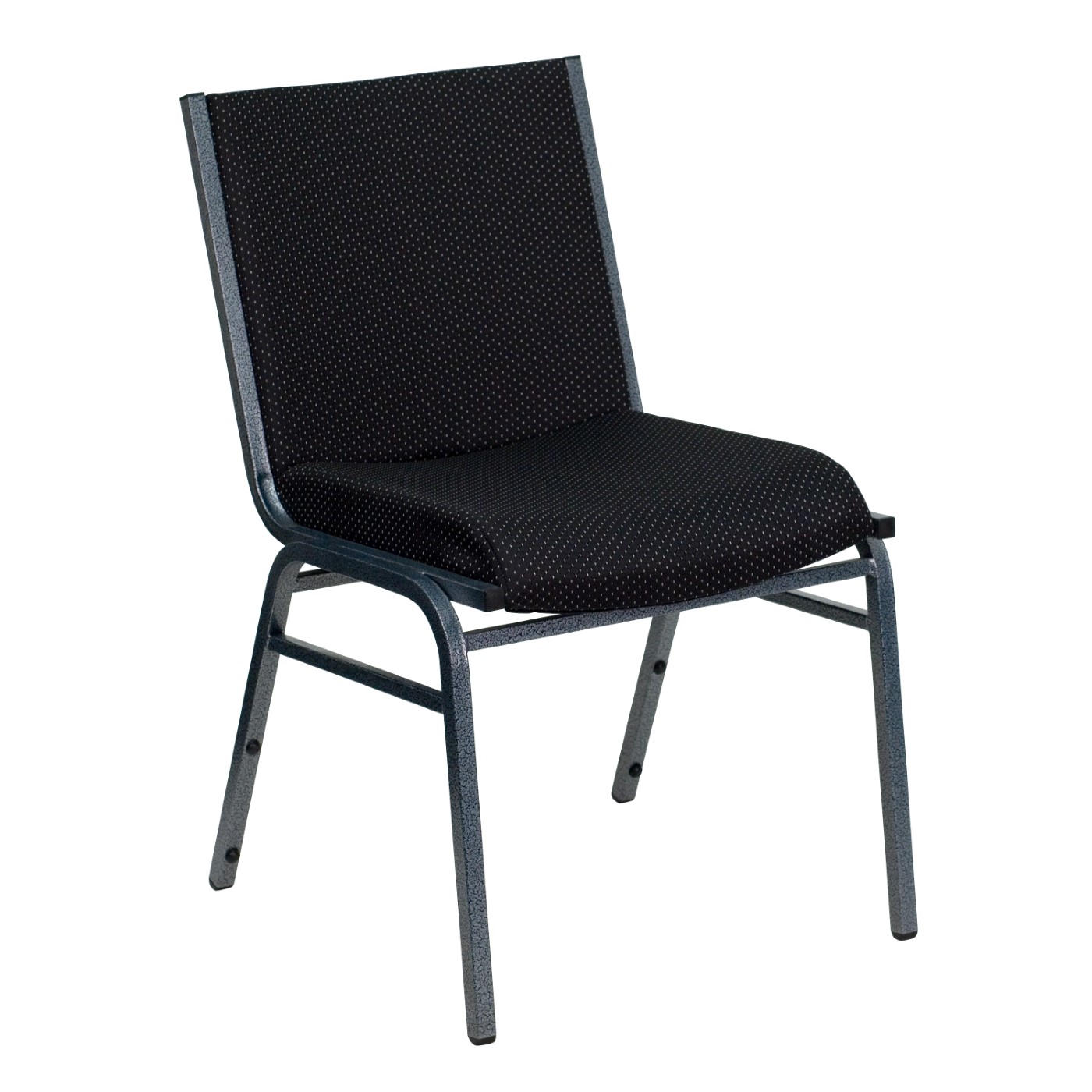 TOUGH ENOUGH SERIES HEAVY DUTY BLACK DOT FABRIC STACK CHAIR: <font color=green>FREE SHIPPING!</font> TOUGH ENOUGH SERIES HEAVY DUTY BLACK DOT FABRIC STACK CHAIR: <font color=green>FREE SHIPPING!</font>