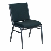 TOUGH ENOUGH SERIES HEAVY DUTY GREEN PATTERNED FABRIC STACK CHAIR <font color=green>FREE SHIPPING!</font>