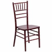 TOUGH ENOUGH SERIES MAHOGANY WOOD CHIAVARI CHAIR: <font color=green>FREE SHIPPING!</font>