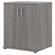 UNIVERSAL LAUNDRY ROOM STORAGE CABINET WITH DOORS AND SHELVES: PLATINUM GRAY <FONT COLOR=GREEN>-FREE SHIPPING-</FONT>