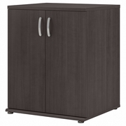 UNIVERSAL LAUNDRY ROOM STORAGE CABINET WITH DOORS AND SHELVES: STORM GRAY <FONT COLOR=GREEN>-FREE SHIPPING-</FONT>