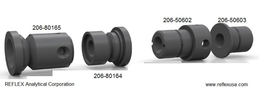 Shimadzu 206-50602-00 Pyro Coated Graphite Electrode Contact