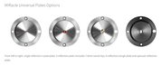 Single Reflection Diamond/ZnSe Crystal Stainless Steel Plate Assembly Only