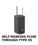 Type 55 IR Quartz Black Masked Flow Through Cuvette