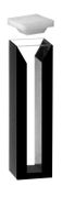 Type 9B Glass Black Masked Semi-Micro Cuvettes