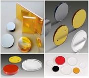 Zinc Sulfide ZnS Cleartran BBAR Coated 8  13 Micron Transmission Windows