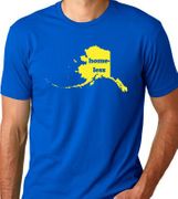 Alaska Homeless T-shirt Home Parody T-shirts Royal Blue Stock Color