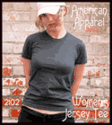 American Apparel - 2102 - Fine Jersey S/S Tee Classic Girl