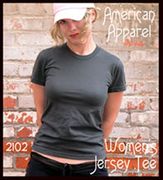 American Apparel Classic Girl Womens Jersey T-shirt - 2102