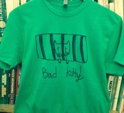 Bad Kitty T-shirt Kelly Green