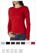 Bella 5001 Womens Longsleeve T-shirts Crewneck