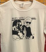 Biden Harris 2020 Sonic Youth LP Cover White T-shirt 