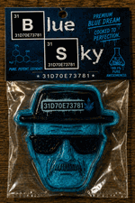 Breaking Bad 31d70e73781 Candy Christmas Ornament - Heisenberg Head Drawing Shape