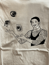 Chuckles Eyeball Juggler T-shirt
