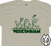 Click here to get the Vegetarian T-shirt design on another color t-shirt