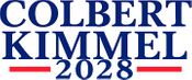 Colbert Kimmel 2028 T-shirt