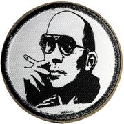 Hunter Thompson 3 inch Round Patch Gonzo