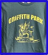 Griffith Park Griffin Dark Green Los Angeles Neighborhood T-shirts